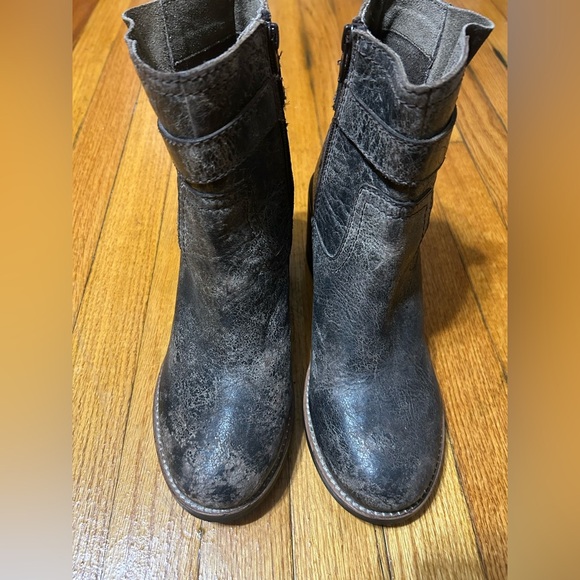 DIBA TRUE CRAZE HOT MOTO BOOTS Western Cowgirl Grunge Rustic Size 10 - Picture 4 of 12